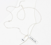 Vintage Sparrow 3-in-1 Convertible Jewelry with 2 Hope Pendants